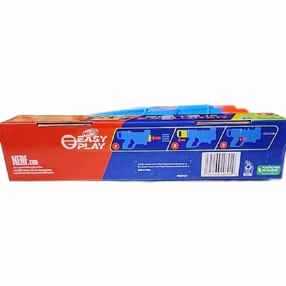 SOLD - 2x Hasbro Nerf Gun Easy Play Elite Jr Explorer Blaster with 8 Darts Toy - Picture 8 of 10